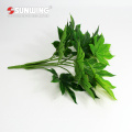 оптовая природных прикосновением ладони искусственного листьев для украшения с УФ